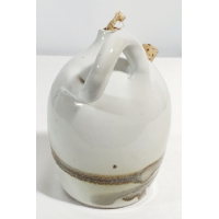 Keramiek olielampje, gesigneerd